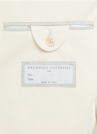  - BRUNELLO CUCINELLI - 平驳领单排扣西服外套