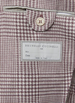 细节 - 点击放大 - BRUNELLO CUCINELLI - 平驳领单排扣西服外套