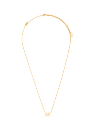 首图 - 点击放大 - VALENTINO GARAVANI - VLogo Signature Brass Necklace