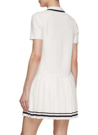背面 - 点击放大 - MONCLER - 褶裥网球连衣裙