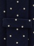 细节 - 点击放大 - STEFANOBIGI MILANO - 真丝圆点领带