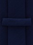 细节 - 点击放大 - STEFANOBIGI MILANO - 羊毛纯色领带