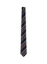 模特儿示范图 - 点击放大 - STEFANOBIGI MILANO - 真丝斜条纹领带