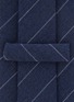 细节 - 点击放大 - STEFANOBIGI MILANO - 斜条纹羊毛领带