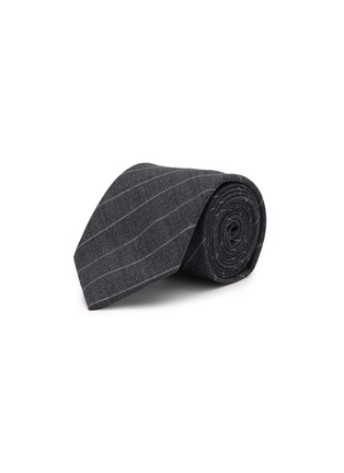 首图 - 点击放大 - STEFANOBIGI MILANO - 斜条纹羊毛领带