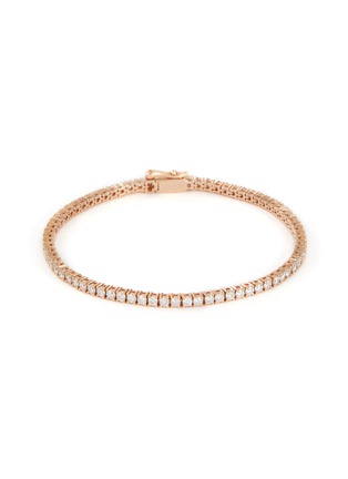 首图 - 点击放大 - LC COLLECTION JEWELLERY - 18K Rose Gold Diamond Tennis Bracelet