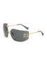 首图 - 点击放大 - MIU MIU - Metal Irregular Sunglasses