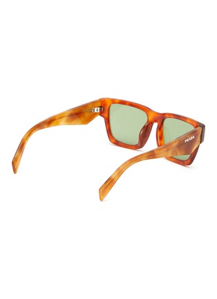 模特儿示范图 - 点击放大 - PRADA - Acetate Pillow Sunglasses