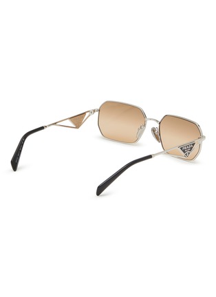 模特儿示范图 - 点击放大 - PRADA - Metal Irregular Sunglasses