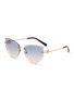 首图 - 点击放大 - TIFFANY - Metal Irregular Sunglasses