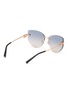 模特儿示范图 - 点击放大 - TIFFANY - Metal Irregular Sunglasses