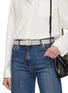 模特儿示范图 - 点击放大 - ALAÏA - Neo Vienne Leather Belt