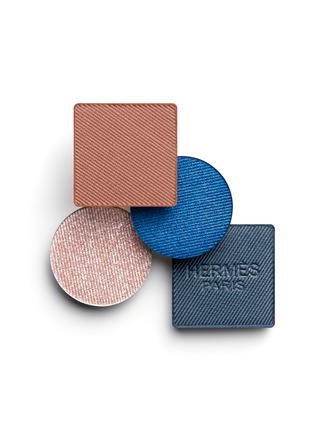 细节 -点击放大 - HERMÈS - Ombres d'Hermès Eyeshadow Palette — 04 Ombres Marines