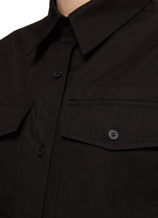  - WE11DONE - LOGO 刺绣纯棉衬衫