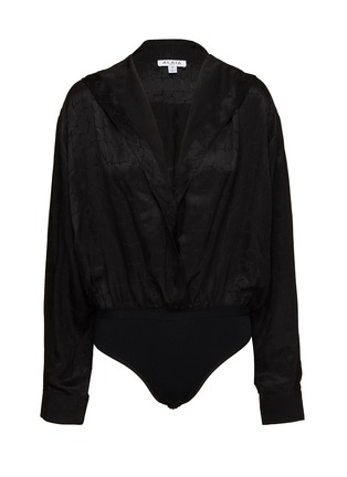 首图 - 点击放大 - ALAÏA - 纹理连帽连体衣