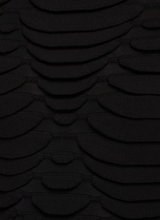  - ALAÏA - 立体蛇纹连衣裙