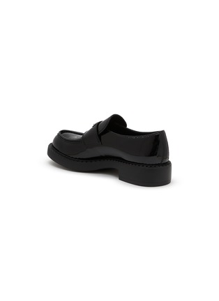  - PRADA - LOGO 漆皮乐福鞋