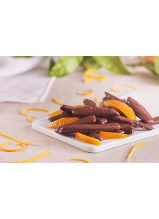 细节 –点击放大 - MERCATO GOURMET BY GIANDO - Lavoratti Dark Chocolate-Covered Orange Peels 60g