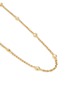 细节 - 点击放大 - LANE CRAWFORD VINTAGE ACCESSORIES - Vintage Guy Laroche Gold Tone Diamante Long Necklace