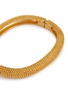 细节 - 点击放大 - LANE CRAWFORD VINTAGE ACCESSORIES - Gold Toned Clamper Bracelet