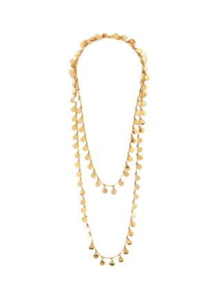 首图 - 点击放大 - LANE CRAWFORD VINTAGE ACCESSORIES - Vintage Vendome Gold Tone Dangling Pieces Long Necklace