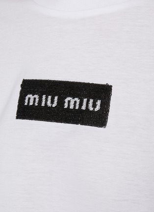  - MIU MIU - LOGO T 恤