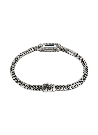 细节 - 点击放大 - JOHN HARDY - Icon Extension Sterling Silver Topaz Bracelet — Size US
