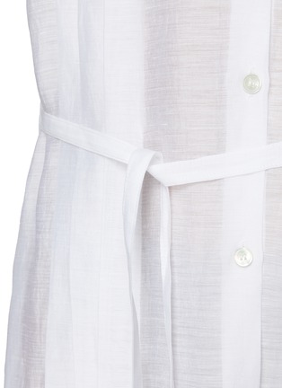  - THE LOOM - Band Collar Pleated Dress