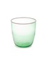 首图 –点击放大 - SUMMERILL & BISHOP - Bumba Glass Tumbler — Emerald Green/Pink