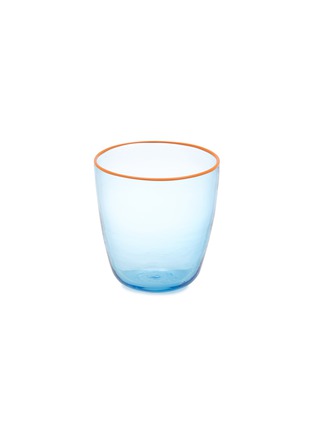 首图 –点击放大 - SUMMERILL & BISHOP - Bumba Glass Tumbler — Turquoise/Orange