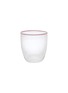 首图 –点击放大 - SUMMERILL & BISHOP - Bumba Glass Tumbler — Clear/Rose Pink