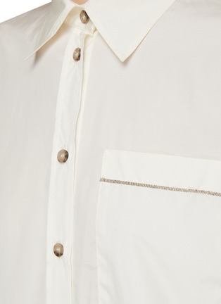  - PESERICO - Bead Embellished Shirt Dress