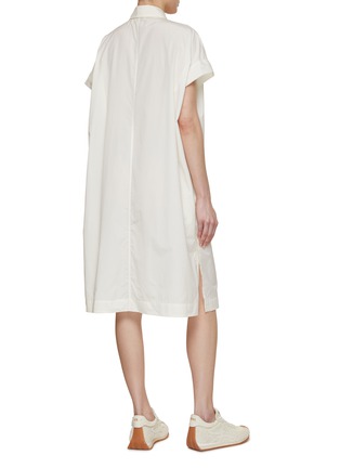 背面 - 点击放大 - PESERICO - Bead Embellished Shirt Dress