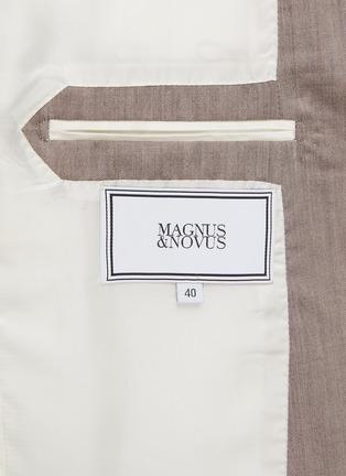  - MAGNUS & NOVUS - 羊毛混真丝西装外套