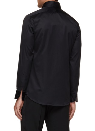 背面 - 点击放大 - MAGNUS & NOVUS - Spread Collar Cotton Sheen Shirt