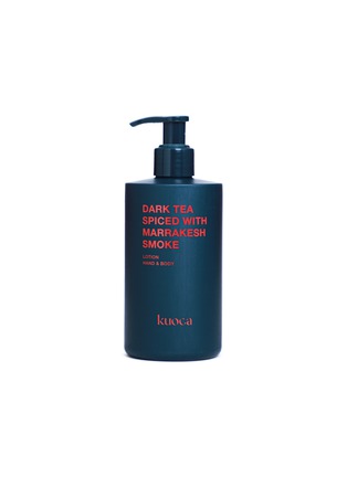 首图 -点击放大 - KUOCA - Dark Tea Spiced with Marrakesh Smoke Hand & Body Lotion 300ml