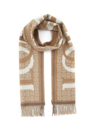 首图 - 点击放大 - LOEWE - Love Wool Cashmere Scarf