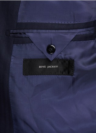  - RING JACKET - 羊毛双排扣西装外套