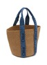 细节 - 点击放大 - CHLOÉ - Woody Basket Paper Tote Bag