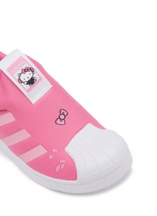 细节 - 点击放大 - ADIDAS - x Hello Kitty and Friends Superstar 360 Kids Slip-On Sneakers