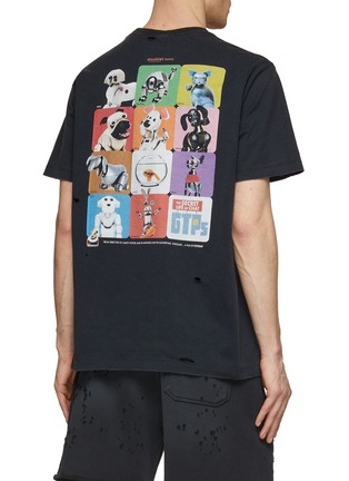 背面 - 点击放大 - DOUBLET - x PZ TODAY 机器宠物图案格子衬衫