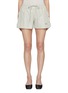 首图 - 点击放大 - NACKIYÉ - Elastic Waist Scallop Detail Shorts