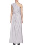 首图 - 点击放大 - NACKIYÉ - Wild Thing Draped Shoulder Asymmetric Cotton Gown