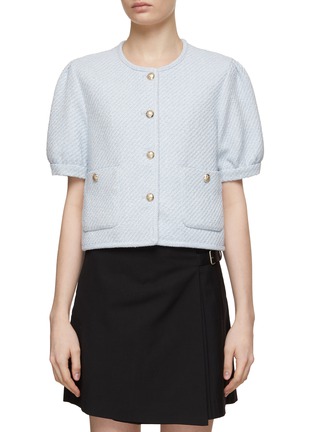 DUNST | Volume Sleeve Tweed Jacket