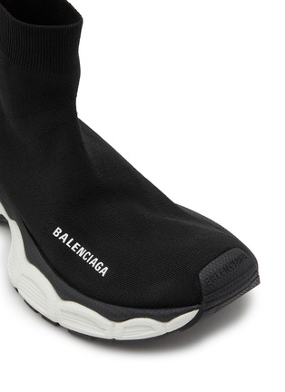 细节 - 点击放大 - BALENCIAGA - 3XL 袜靴式针织运动鞋