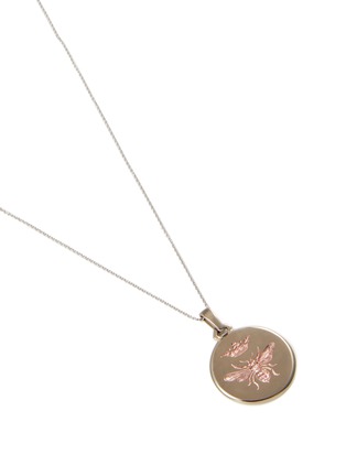 模特儿示范图 - 点击放大 - CASTRO SMITH - Queen Bee 18K White Gold Pendant