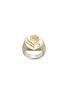 首图 - 点击放大 - CASTRO SMITH - Sunflower 18K White Gold Signet Ring — US 7