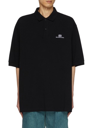 首图 - 点击放大 - BALENCIAGA - LOGO 半开襟 POLO 衫