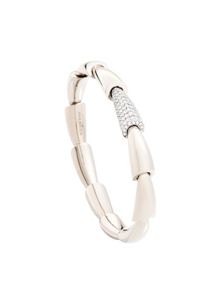 首图 - 点击放大 - VHERNIER - Calla 18K White Gold Diamond Midi Bracelet — 15cm