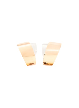 首图 - 点击放大 - VHERNIER - Tourbillon 18K White Rose Gold Mini Earclips